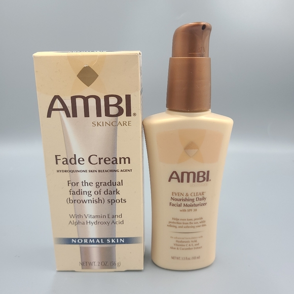 Ambi Skincare Fade Cream And Daily Facial Moisturizer - Picture 1 of 7
